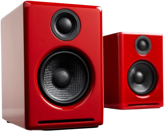 Wood Bookshelf Speaker - 200W Peak - 6.5 in Woofer
